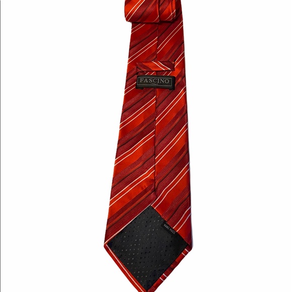 Fascino 100% Silk Tie, Pocket Square  & Cufflinks - Picture 3 of 4